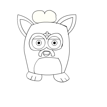 Blank Furby